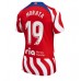 Cheap Atletico Madrid Alvaro Morata #19 Home Football Shirt Women 2022-23 Short Sleeve